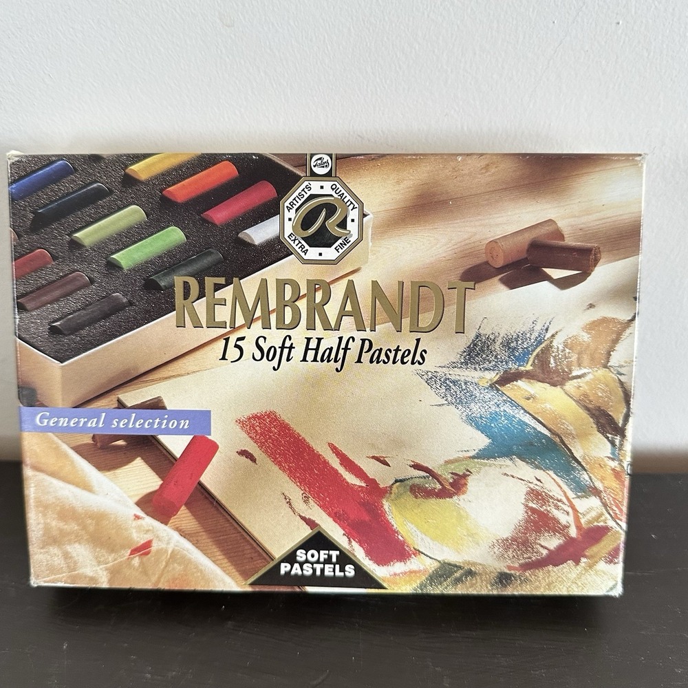 Rembrandt 15 Soft Half Pastels General Selection New Art Artist Colors